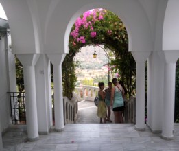 Poarta de intrare in complexul de sus Poarta de intrare in complexul de sus